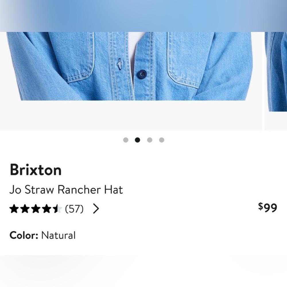 Brixton wide brim rancher hat - Picture 7 of 7